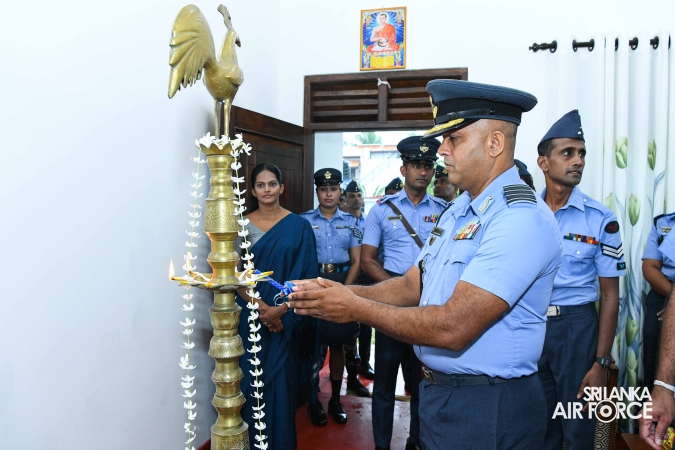 SLAF SEVA VANITHA UNIT CONDUCTS A HOUSE WARMING CEREMONY