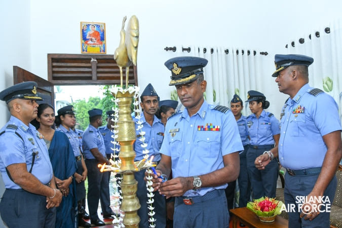 SLAF SEVA VANITHA UNIT CONDUCTS A HOUSE WARMING CEREMONY