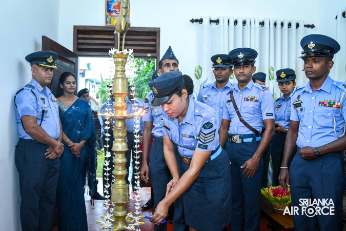 SLAF SEVA VANITHA UNIT CONDUCTS A HOUSE WARMING CEREMONY