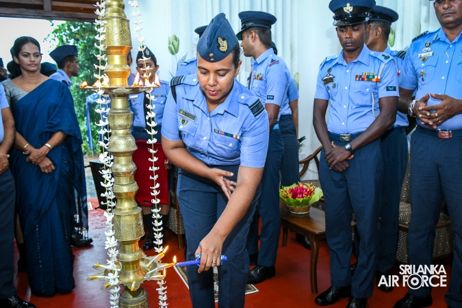 SLAF SEVA VANITHA UNIT CONDUCTS A HOUSE WARMING CEREMONY
