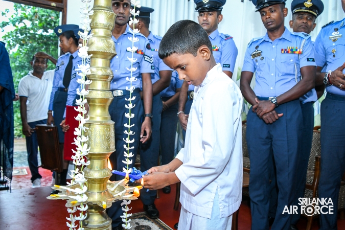 SLAF SEVA VANITHA UNIT CONDUCTS A HOUSE WARMING CEREMONY
