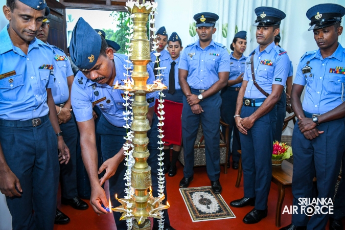 SLAF SEVA VANITHA UNIT CONDUCTS A HOUSE WARMING CEREMONY