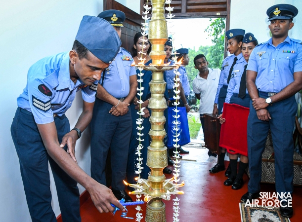 SLAF SEVA VANITHA UNIT CONDUCTS A HOUSE WARMING CEREMONY