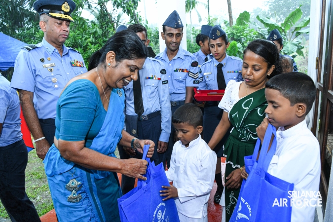 SLAF SEVA VANITHA UNIT CONDUCTS A HOUSE WARMING CEREMONY