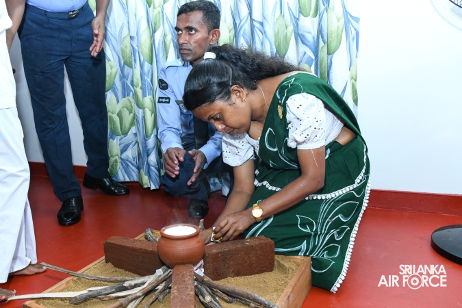 SLAF SEVA VANITHA UNIT CONDUCTS A HOUSE WARMING CEREMONY