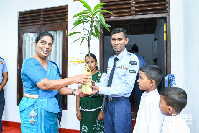 SLAF SEVA VANITHA UNIT CONDUCTS A HOUSE WARMING CEREMONY