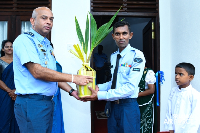 SLAF SEVA VANITHA UNIT CONDUCTS A HOUSE WARMING CEREMONY