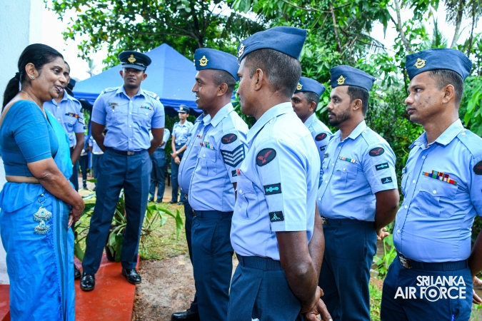 SLAF SEVA VANITHA UNIT CONDUCTS A HOUSE WARMING CEREMONY