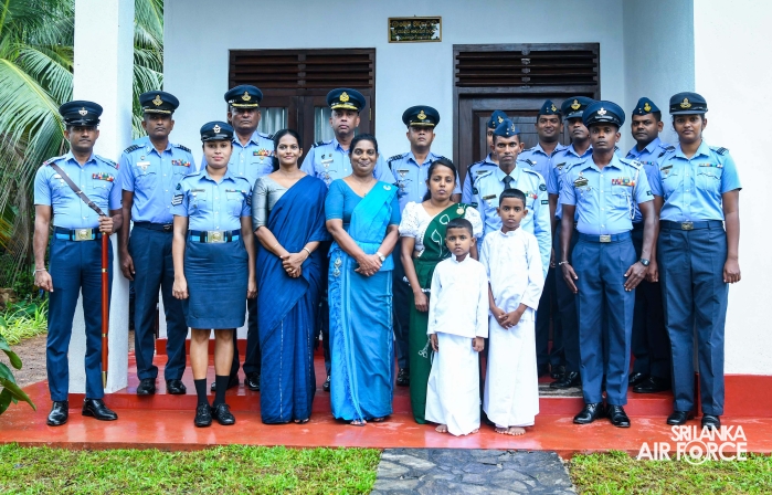 SLAF SEVA VANITHA UNIT CONDUCTS A HOUSE WARMING CEREMONY