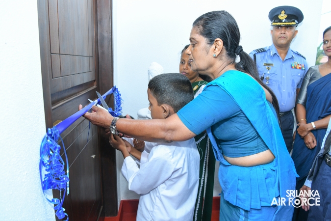 SLAF SEVA VANITHA UNIT CONDUCTS A HOUSE WARMING CEREMONY