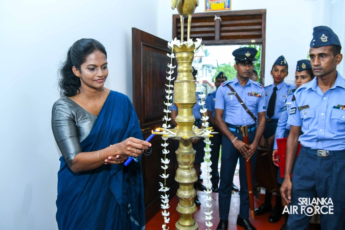 SLAF SEVA VANITHA UNIT CONDUCTS A HOUSE WARMING CEREMONY