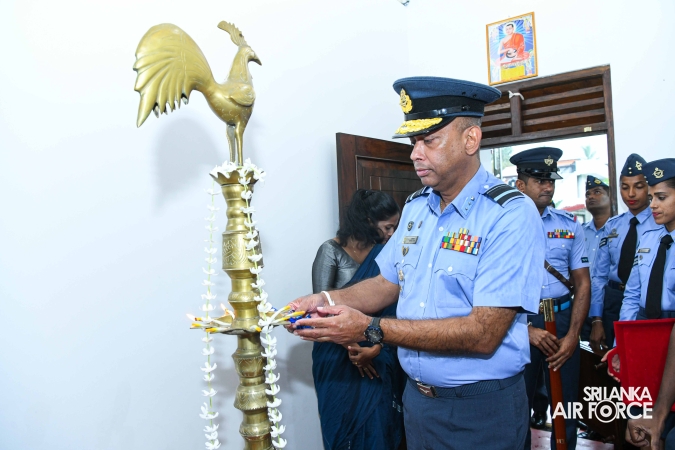 SLAF SEVA VANITHA UNIT CONDUCTS A HOUSE WARMING CEREMONY