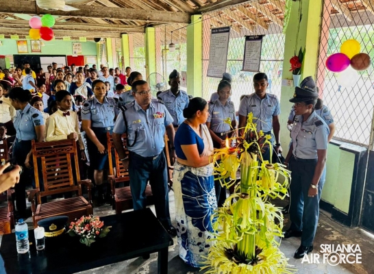 A ‘GUWAN MITHUDAM' PROJECT CONCLUDES AT ANDIAMBALAMA