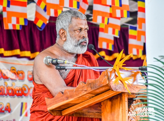 SLAF SEVA VANITHA UNIT SUPPORTS DESERVED STUDENTS OF SIRI SADAHAM PUBUDU DHAMMA SCHOOL IN DIMBULAGALA