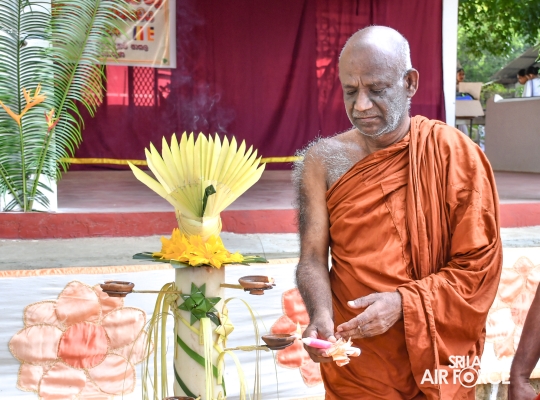 SLAF SEVA VANITHA UNIT SUPPORTS DESERVED STUDENTS OF SIRI SADAHAM PUBUDU DHAMMA SCHOOL IN DIMBULAGALA