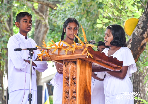 SLAF SEVA VANITHA UNIT SUPPORTS DESERVED STUDENTS OF SIRI SADAHAM PUBUDU DHAMMA SCHOOL IN DIMBULAGALA