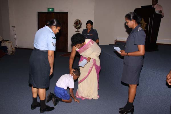ගුවන් හමුදා සේවා වනිතා මහා සභා රැස්වීම සාර්ථකව පසුගියදා නිමවේ