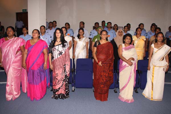 ගුවන් හමුදා සේවා වනිතා මහා සභා රැස්වීම සාර්ථකව පසුගියදා නිමවේ