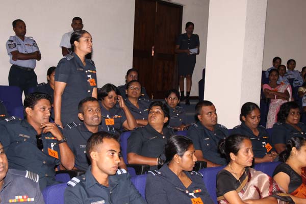 ගුවන් හමුදා සේවා වනිතා මහා සභා රැස්වීම සාර්ථකව පසුගියදා නිමවේ