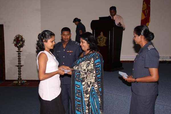 ගුවන් හමුදා සේවා වනිතා මහා සභා රැස්වීම සාර්ථකව පසුගියදා නිමවේ