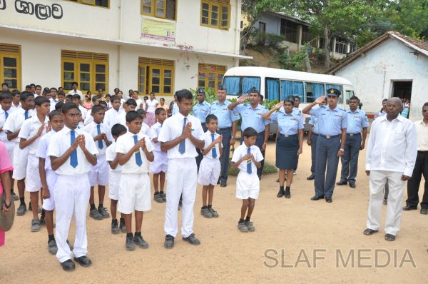 ගුවන් හමුදා සේවා වනිතා ඒකකය ලෝක ලමා දිනය සමරයි