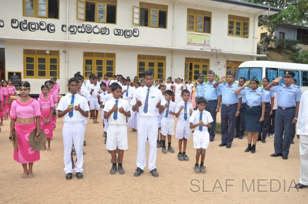 ගුවන් හමුදා සේවා වනිතා ඒකකය ලෝක ලමා දිනය සමරයි