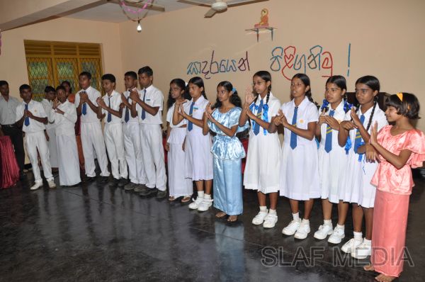 ගුවන් හමුදා සේවා වනිතා ඒකකය ලෝක ලමා දිනය සමරයි