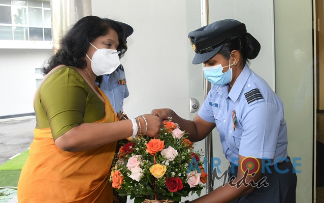 Mrs. Charmini Pathirana Assumes Duties as the New Chairperson of the SLAF Seva Vanitha Unit