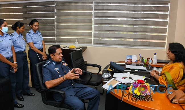 Mrs. Charmini Pathirana Assumes Duties as the New Chairperson of the SLAF Seva Vanitha Unit