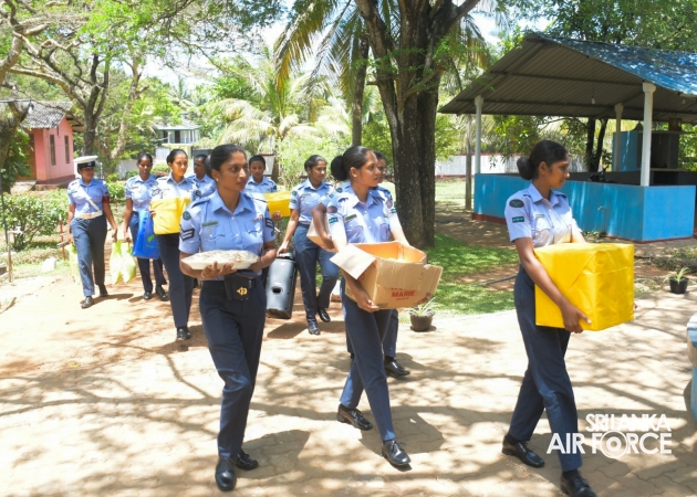 SEVA VANITHA UNIT SLAF BASE VAVUNIYA CONDUCTS DONATION PROGRAMME AT “SATHUTU” CHILD HOME