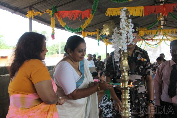 SLAF Seva Vanitha Unit Conducts Community Welfare Project at 'Awwenagar Vidyalaya'