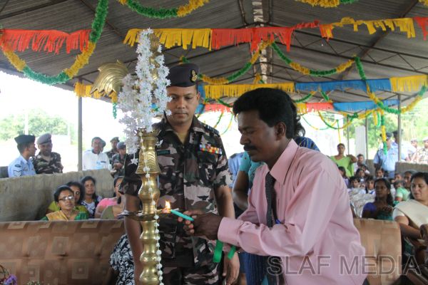 SLAF Seva Vanitha Unit Conducts Community Welfare Project at 'Awwenagar Vidyalaya'