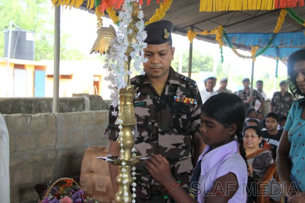 SLAF Seva Vanitha Unit Conducts Community Welfare Project at 'Awwenagar Vidyalaya'