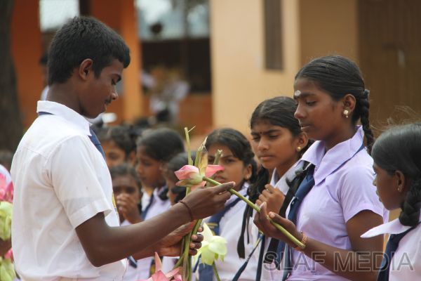 SLAF Seva Vanitha Unit Conducts Community Welfare Project at 'Awwenagar Vidyalaya'