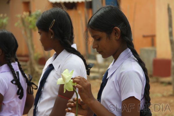 SLAF Seva Vanitha Unit Conducts Community Welfare Project at 'Awwenagar Vidyalaya'