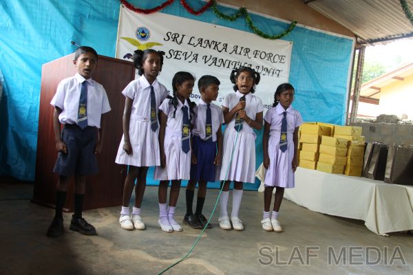 SLAF Seva Vanitha Unit Conducts Community Welfare Project at 'Awwenagar Vidyalaya'