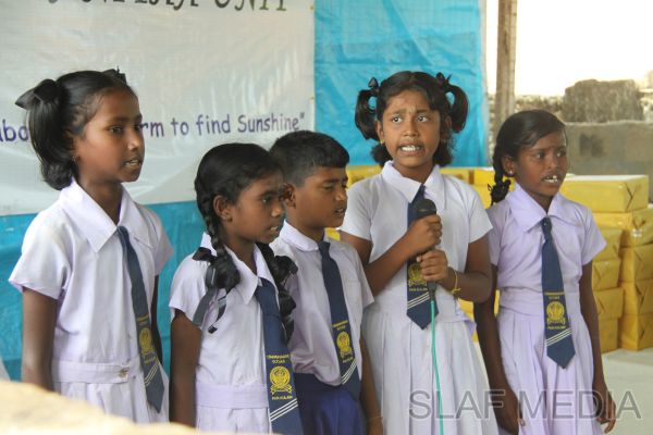 SLAF Seva Vanitha Unit Conducts Community Welfare Project at 'Awwenagar Vidyalaya'