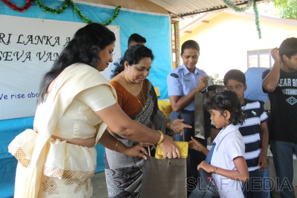 SLAF Seva Vanitha Unit Conducts Community Welfare Project at 'Awwenagar Vidyalaya'