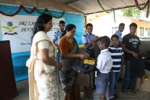 SLAF Seva Vanitha Unit Conducts Community Welfare Project at 'Awwenagar Vidyalaya'