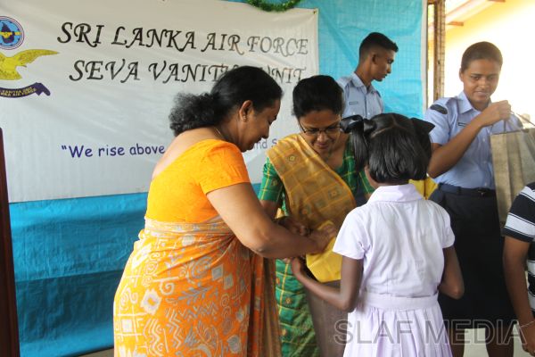 SLAF Seva Vanitha Unit Conducts Community Welfare Project at 'Awwenagar Vidyalaya'