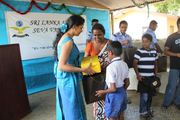 SLAF Seva Vanitha Unit Conducts Community Welfare Project at 'Awwenagar Vidyalaya'