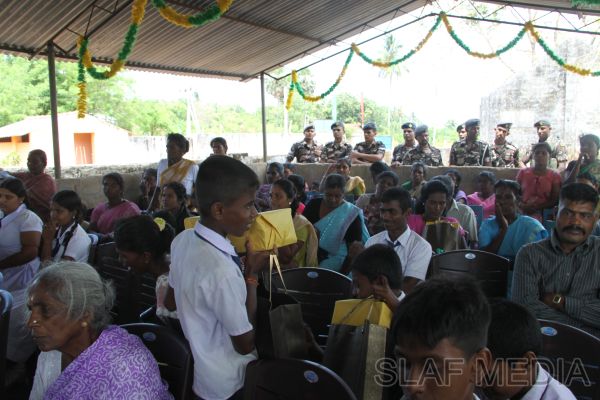 SLAF Seva Vanitha Unit Conducts Community Welfare Project at 'Awwenagar Vidyalaya'