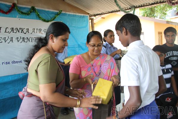 SLAF Seva Vanitha Unit Conducts Community Welfare Project at 'Awwenagar Vidyalaya'