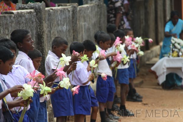 SLAF Seva Vanitha Unit Conducts Community Welfare Project at 'Awwenagar Vidyalaya'