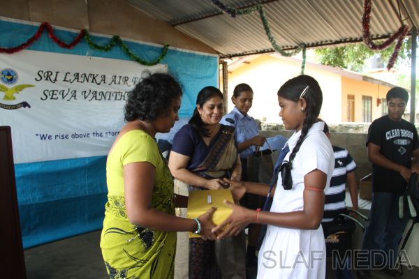 SLAF Seva Vanitha Unit Conducts Community Welfare Project at 'Awwenagar Vidyalaya'