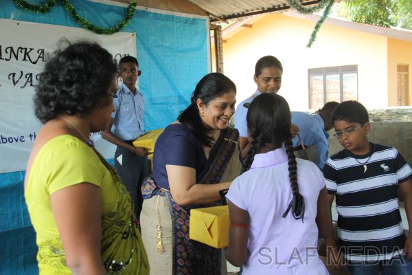 SLAF Seva Vanitha Unit Conducts Community Welfare Project at 'Awwenagar Vidyalaya'