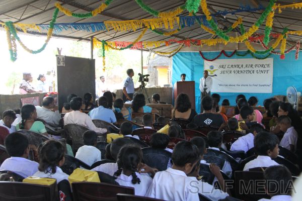 SLAF Seva Vanitha Unit Conducts Community Welfare Project at 'Awwenagar Vidyalaya'