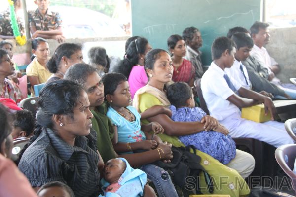 SLAF Seva Vanitha Unit Conducts Community Welfare Project at 'Awwenagar Vidyalaya'