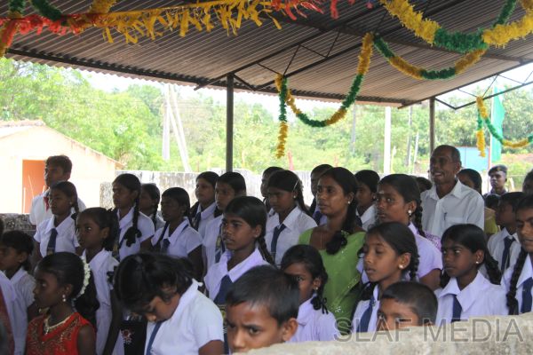 SLAF Seva Vanitha Unit Conducts Community Welfare Project at 'Awwenagar Vidyalaya'