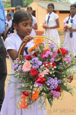 SLAF Seva Vanitha Unit Conducts Community Welfare Project at 'Awwenagar Vidyalaya'